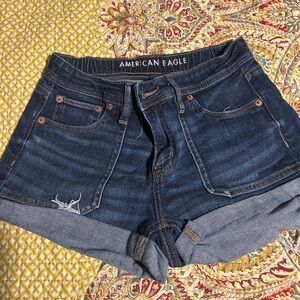 American Eagle Outfitters Indigo Jean Shorts